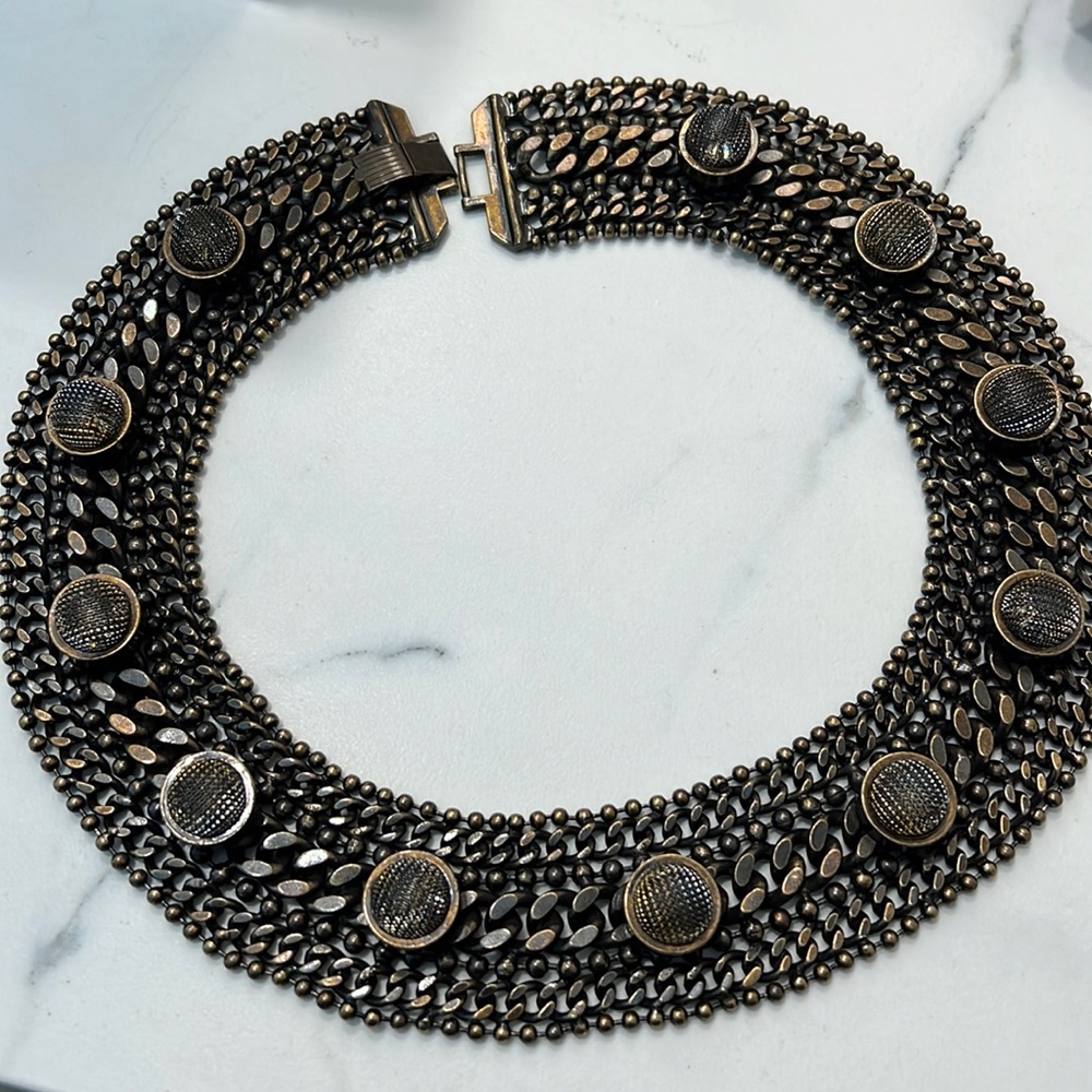 Luv AJ vintage collar necklace
